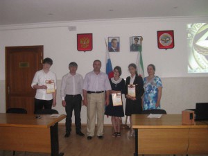 Награждение учащихся НИШ НЛПЭИСО в Республике Ингушетия